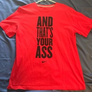 Men’s Nike large shirt